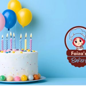 Faiza’s Bakery Special Homemade Vanilla Birthday Cake